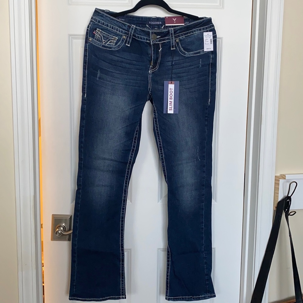 Vigoss Jeans - new with tags Size 8